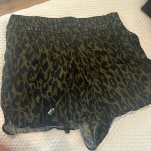 Cheetah shorts